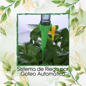 Sistema de Riego por Goteo Automático