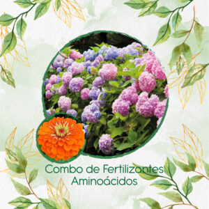 Kits De Fertilizantes Para Zinnia Naranja